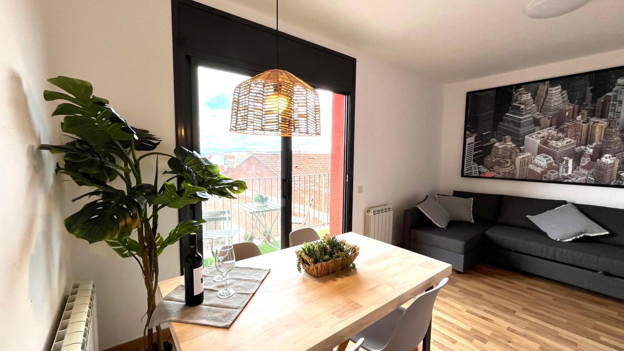 Apartamento Con Terraza By Prestigi Terrassa Exterior photo